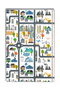 Conceptum Alfombra Manitoba Multicolor 80 x 120 cm
